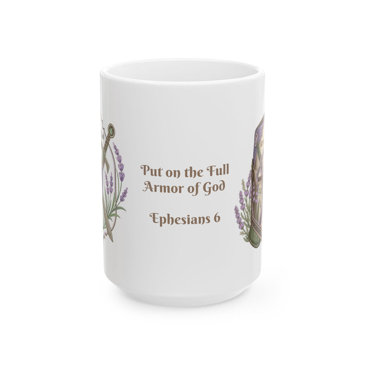 Put on the Full Armor of God Ephesians 6 Ceramic Mug
