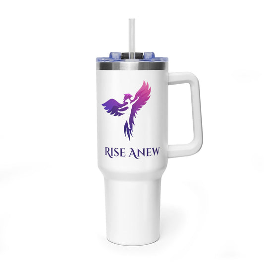 40oz Vacuum Tumbler – 'Rise Anew' Program Original Insulated Travel Mug