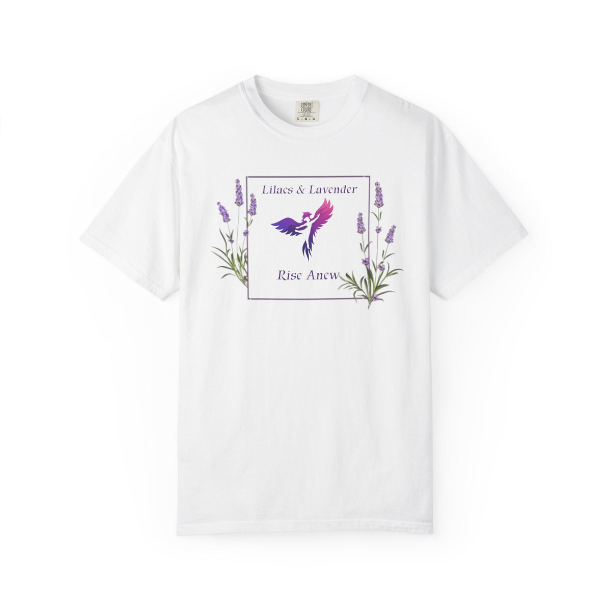 Lavender Hummingbird Tee — "Becoming the Fragrance of Christ"