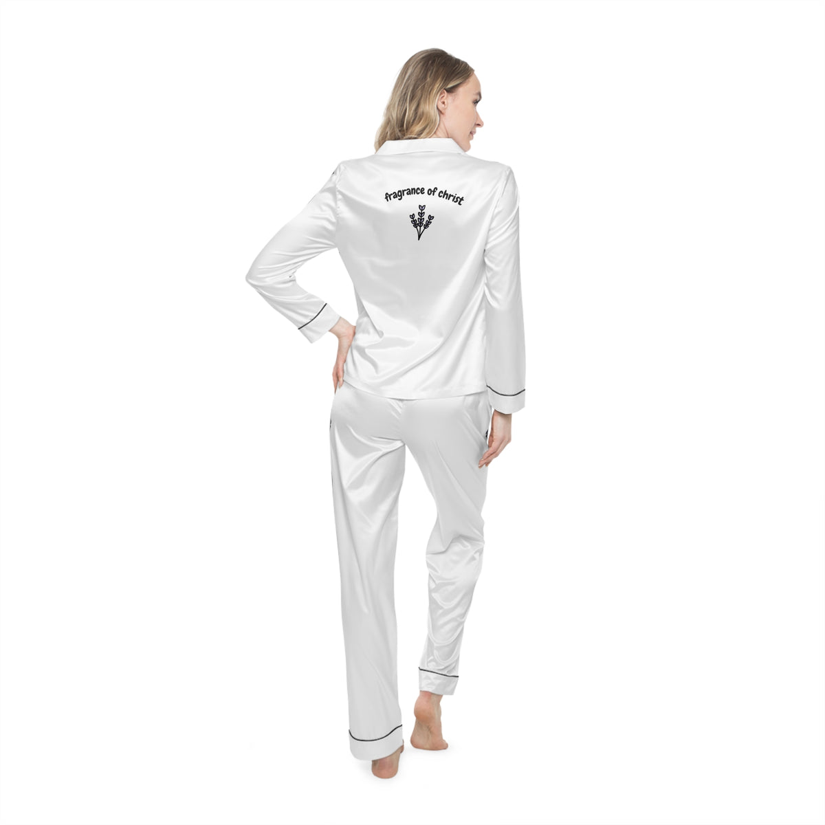 Fragrance of Christ Satin Pajamas