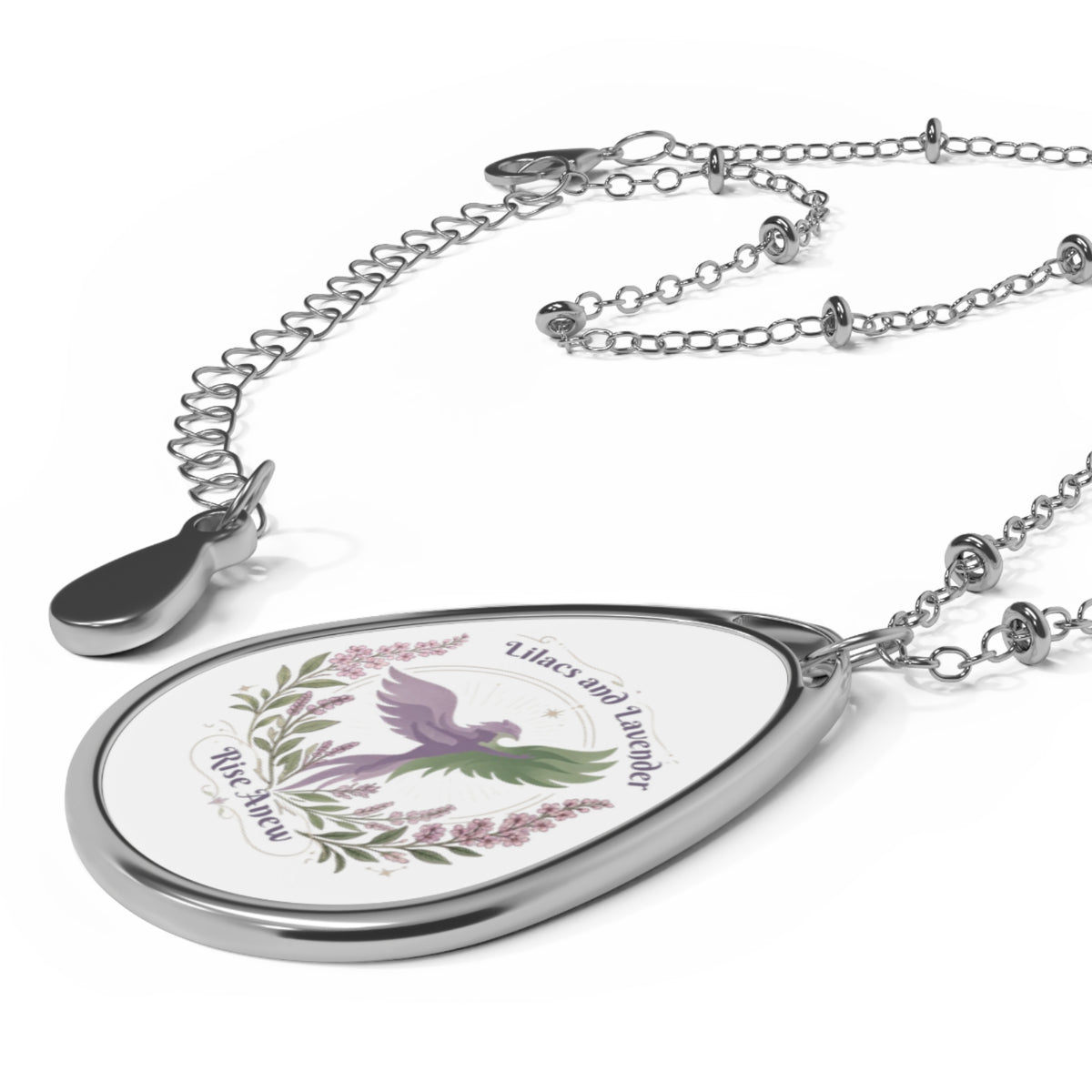 Rise Anew Oval Necklace