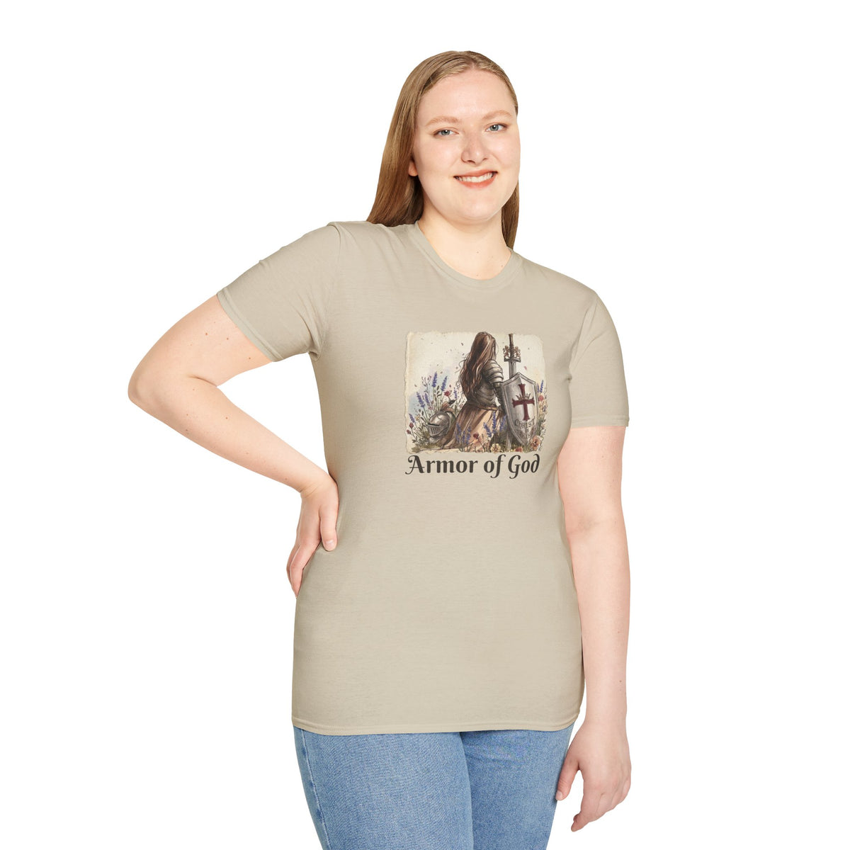 Armor of God T‑Shirt — Christian Faith Warrior Tee