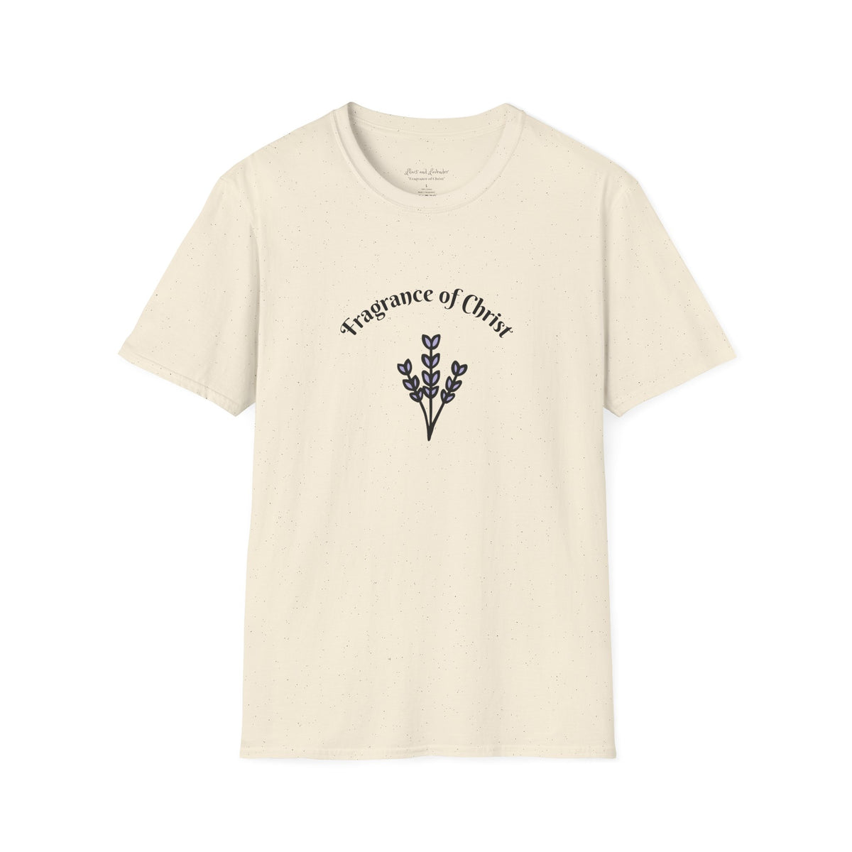 T-Shirt — "Fragrance of Christ" Floral Christian Tee