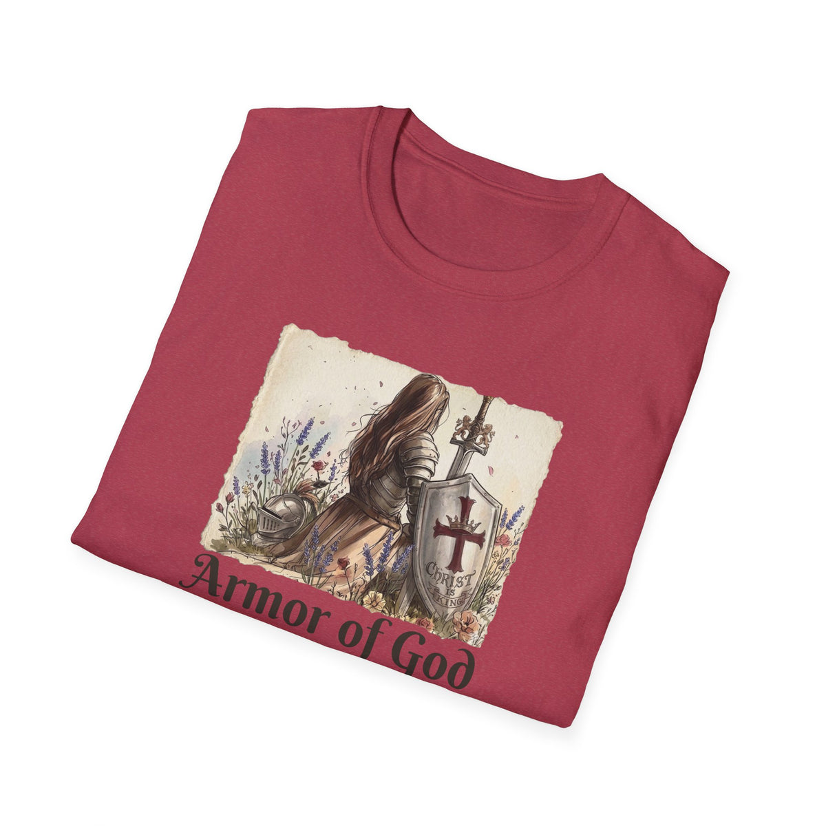 Armor of God T‑Shirt — Christian Faith Warrior Tee