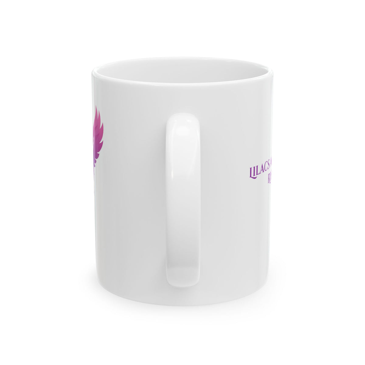 Rise Anew Original Program Ceramic Mug — Purple-Pink Wings Design (11oz, 15oz)