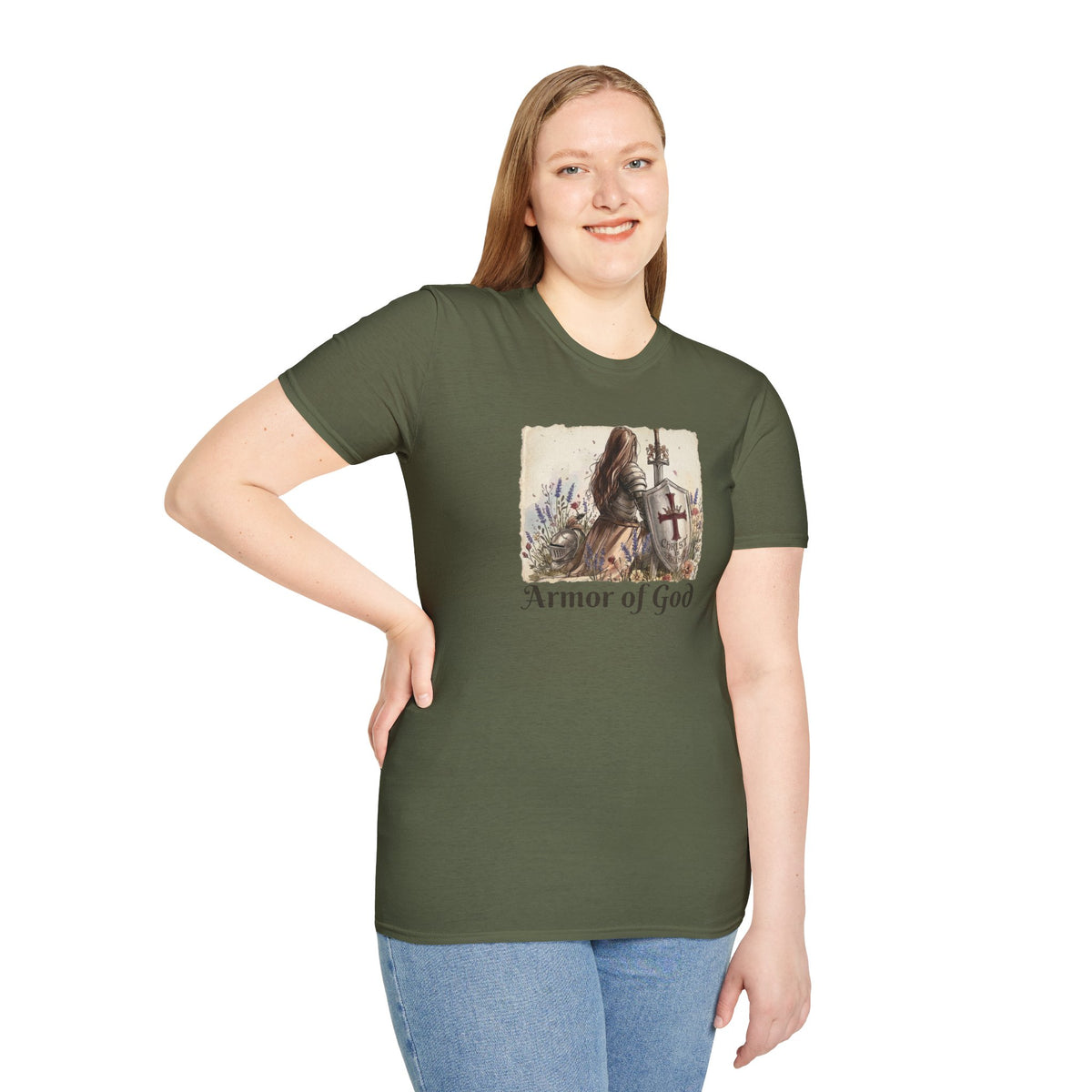 Armor of God T‑Shirt — Christian Faith Warrior Tee