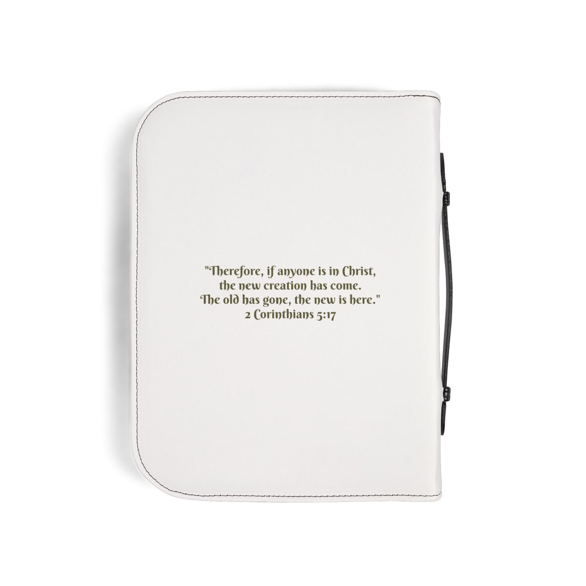 Bible Cover — 'Rise Anew' Phoenix Design with 2 Corinthians 5:17 Scripture