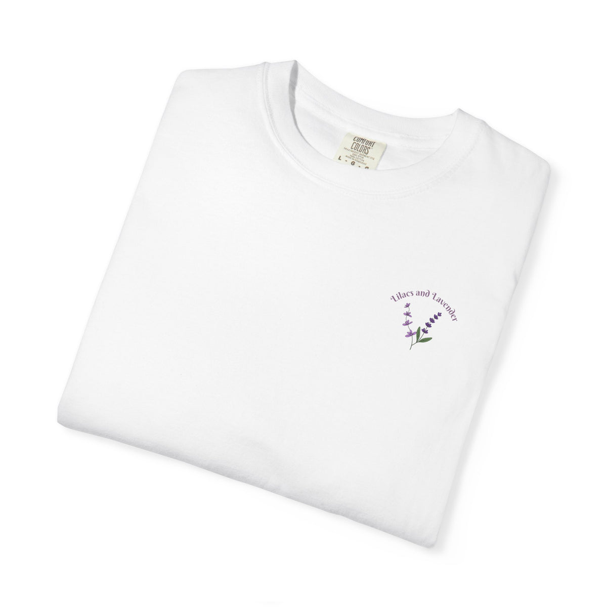 Lilacs and Lavender Floral T-Shirt