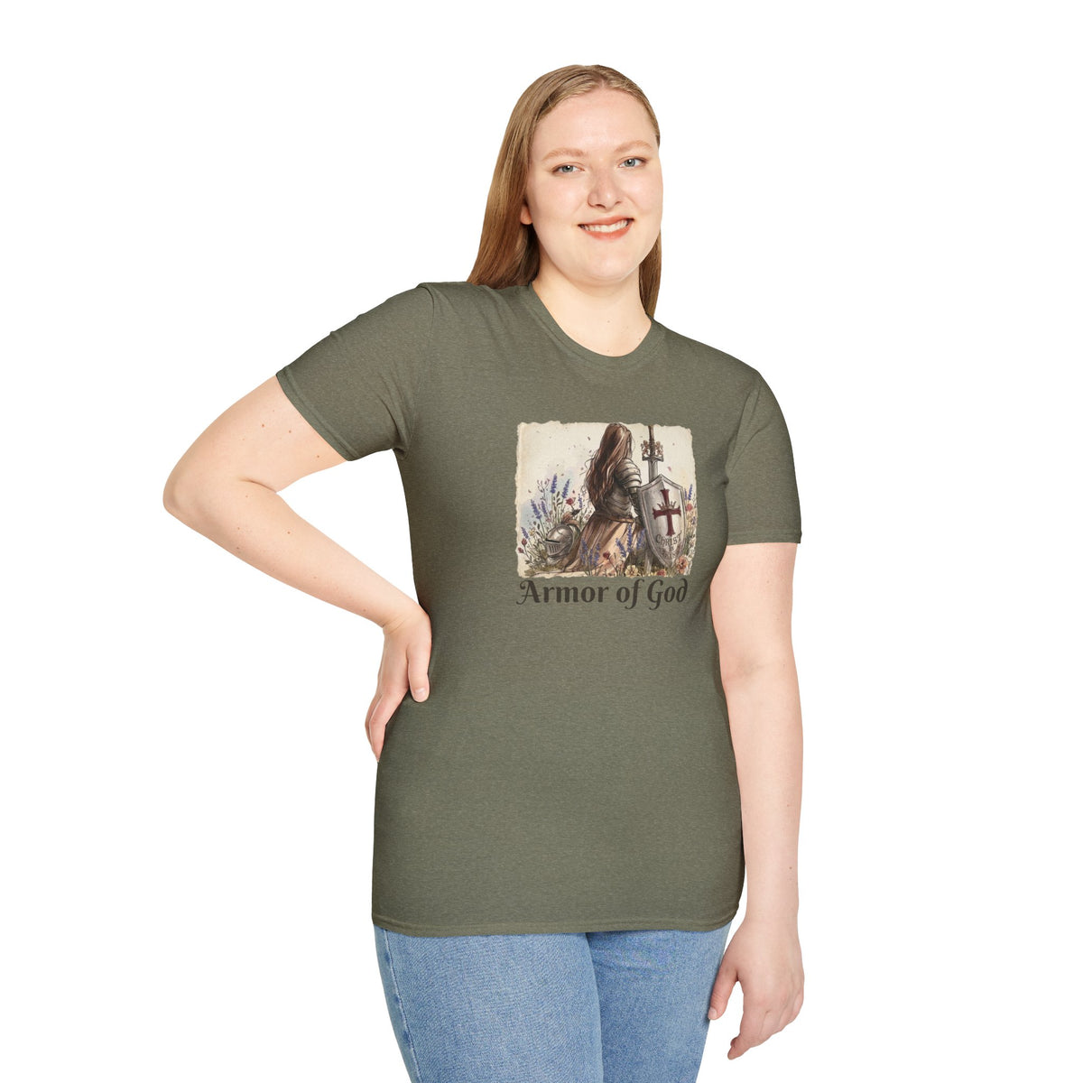 Armor of God T‑Shirt — Christian Faith Warrior Tee
