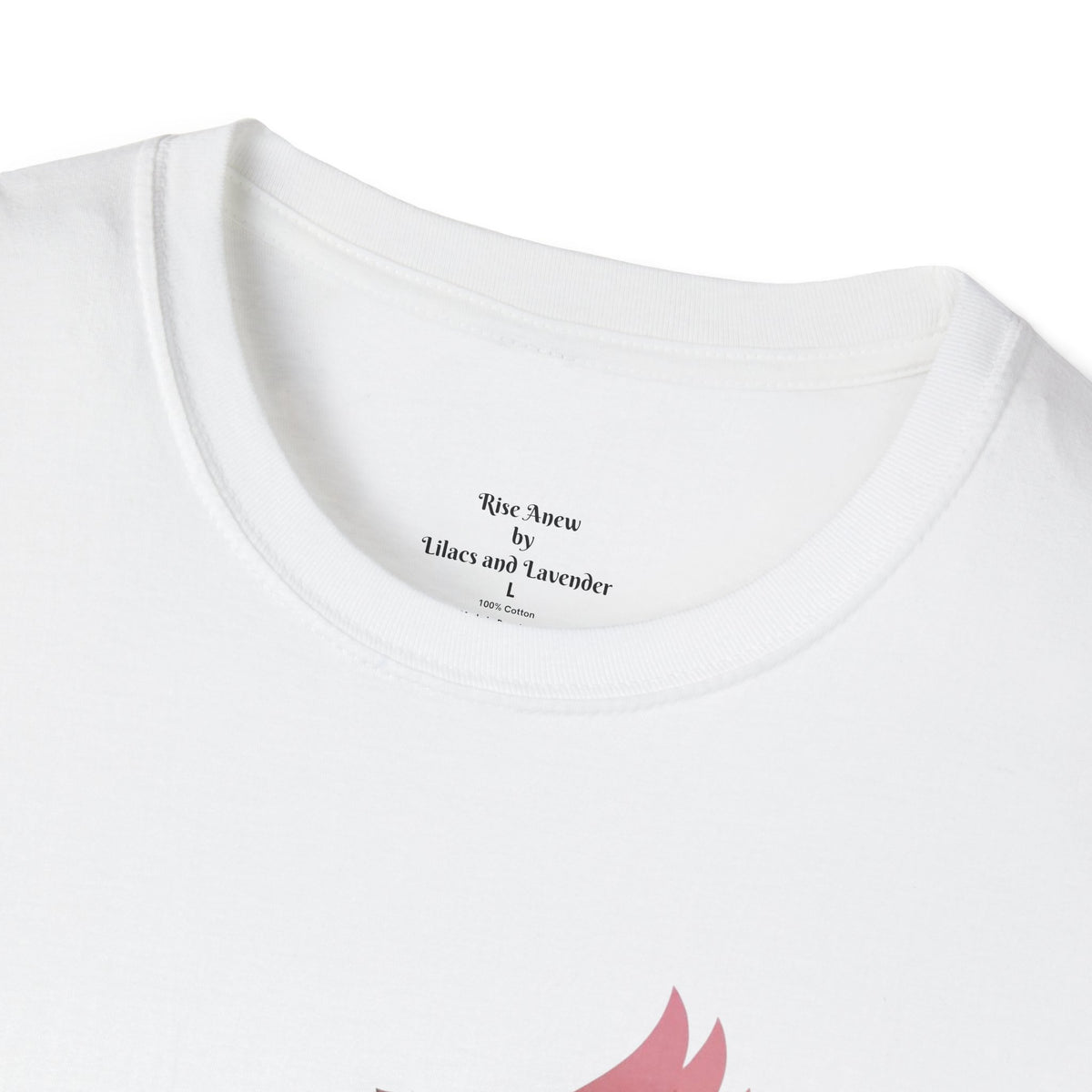 Phoenix Design T-Shirt — "Rise Anew" Inspirational Tee