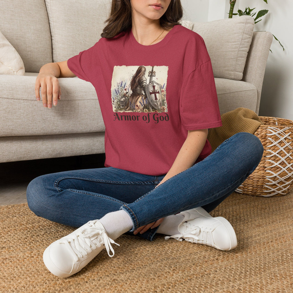 Armor of God T‑Shirt — Christian Faith Warrior Tee