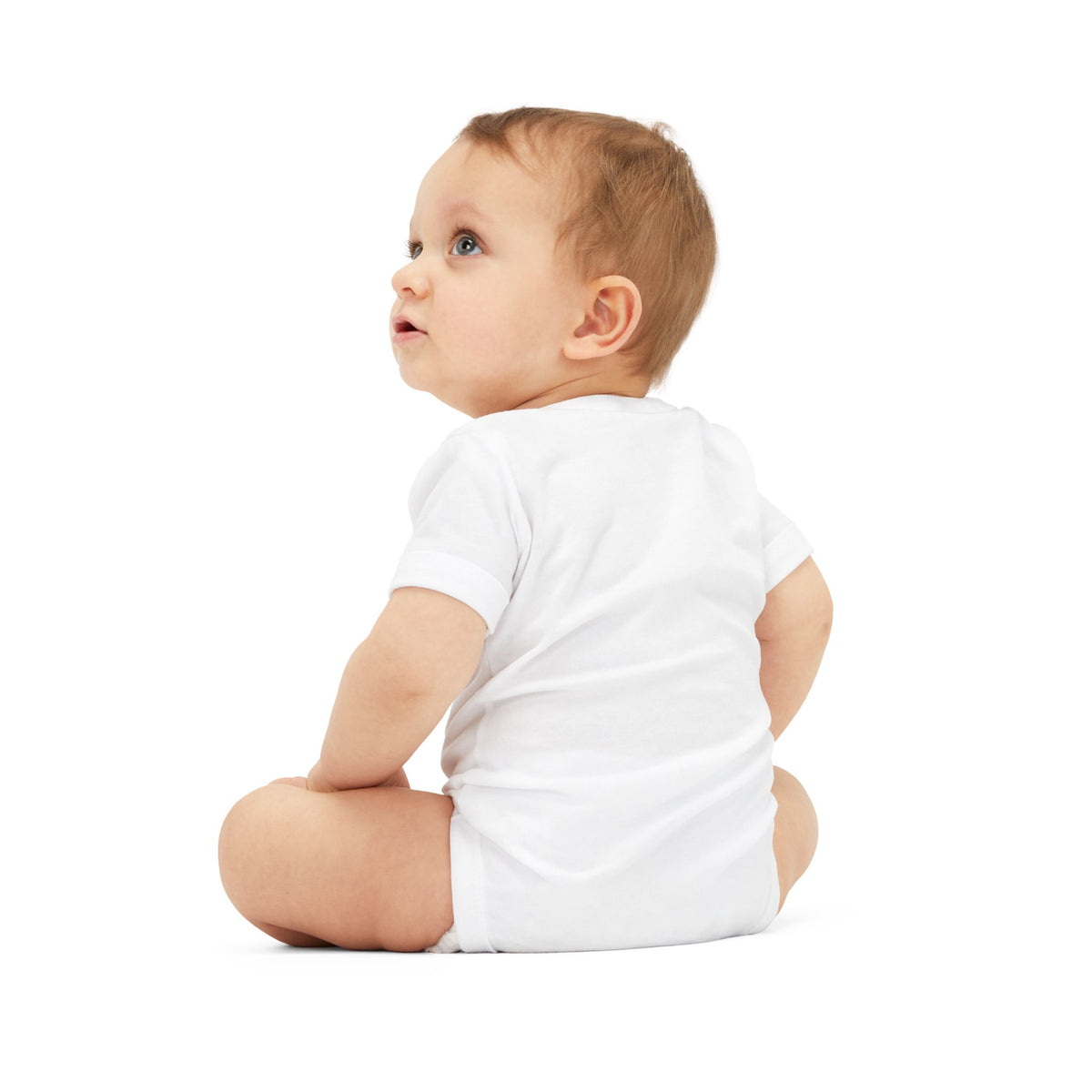 Infant One-Piece Bodysuit — "a tiny spark of sunshine" Minimal Floral Baby Onesie