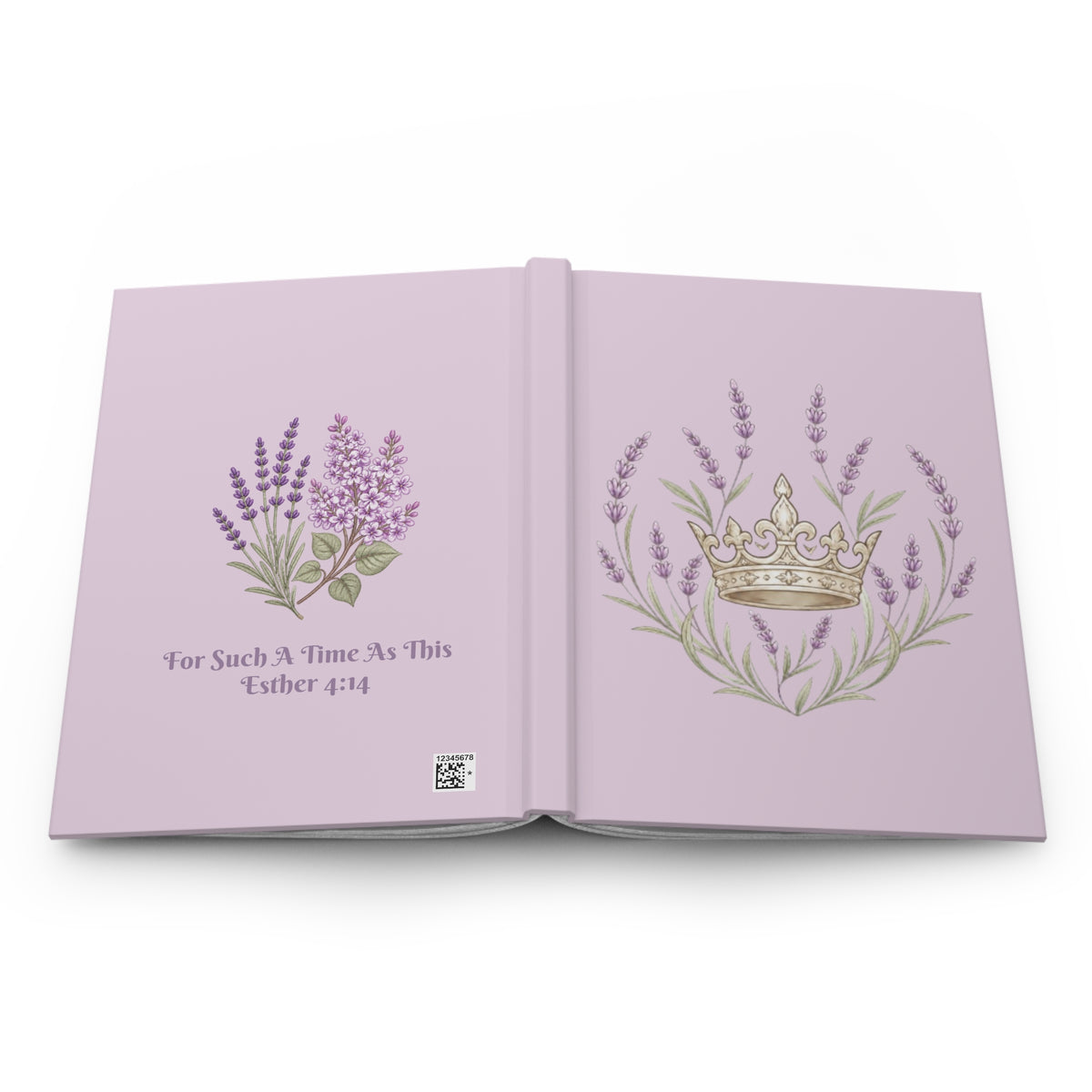 Lavender Crown Bible Journal – “For Such a Time as This” Esther 4:14