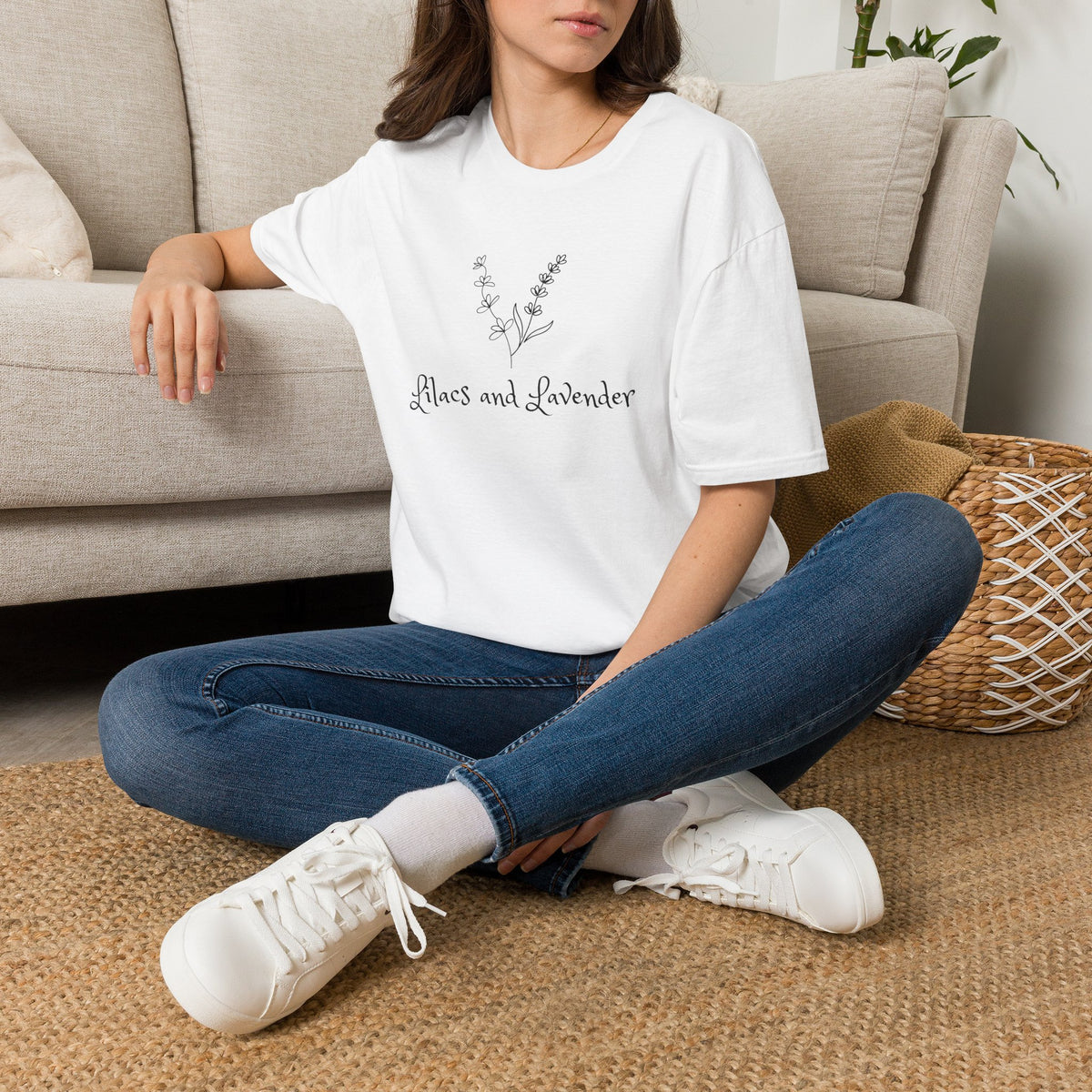 T-Shirt — Lilacs and Lavender Floral Tee