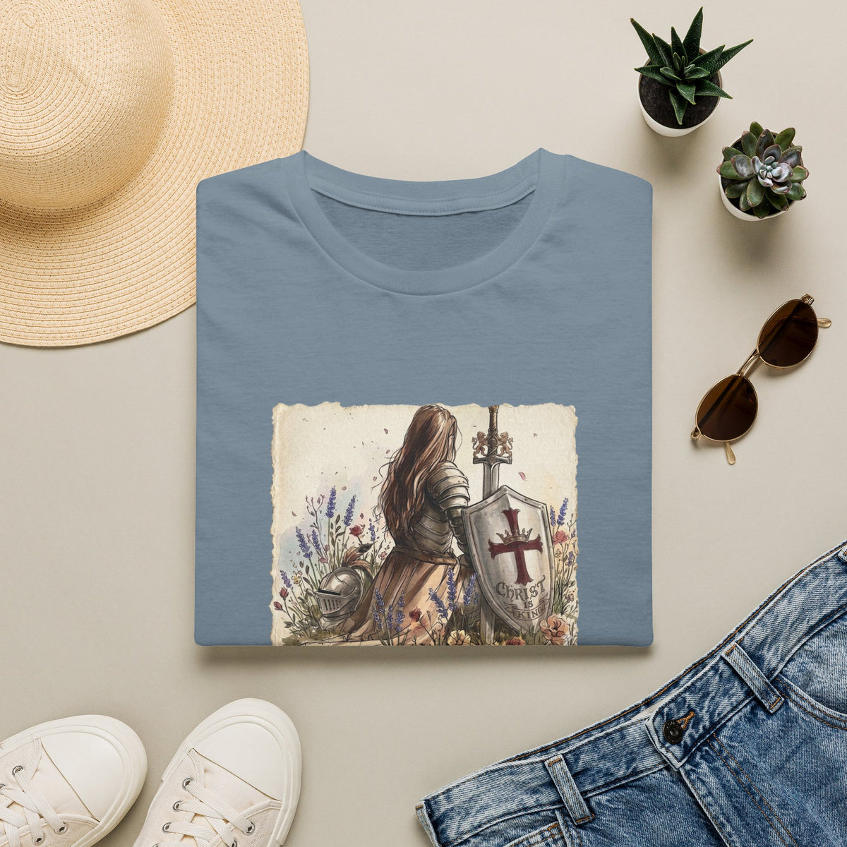 Armor of God T‑Shirt — Christian Faith Warrior Tee
