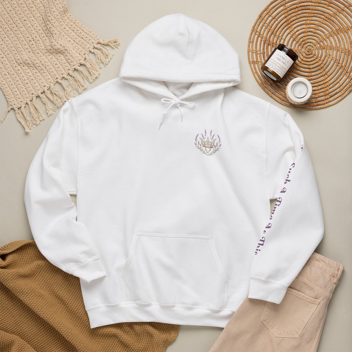 “For Such a Time as This” Faith Crown Hoodie
