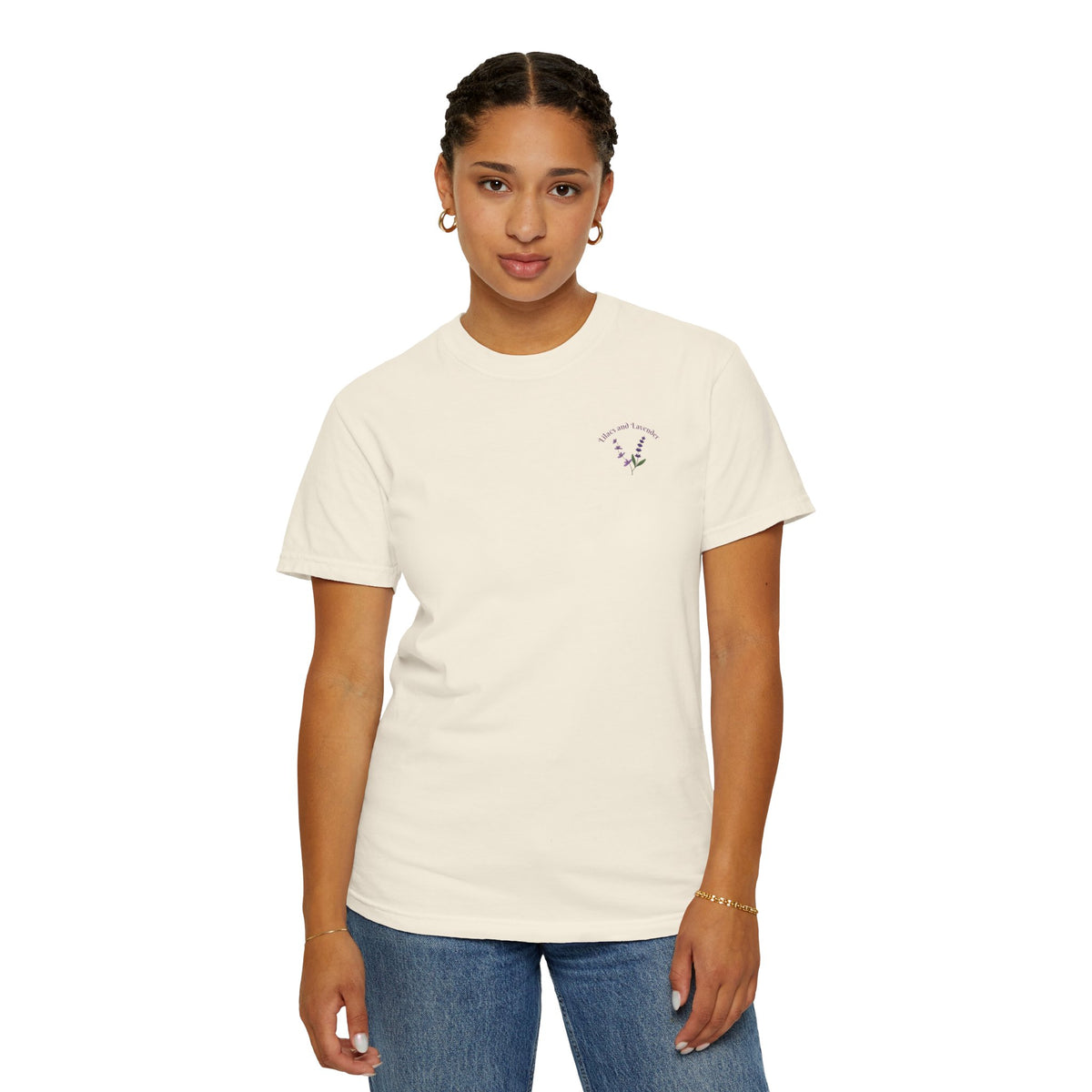 Lilacs and Lavender Floral T-Shirt