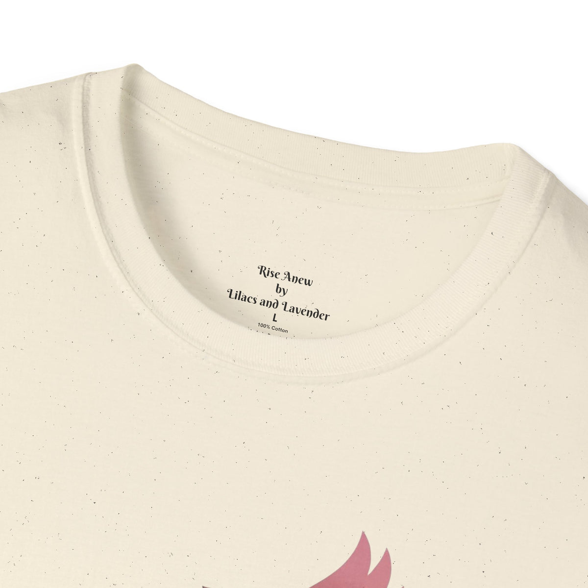 Phoenix Design T-Shirt — "Rise Anew" Inspirational Tee