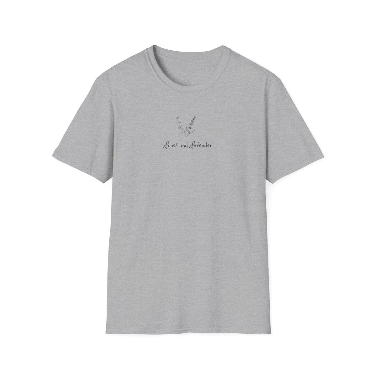 T‑Shirt — Lilacs and Lavender Signature Graphic Tee
