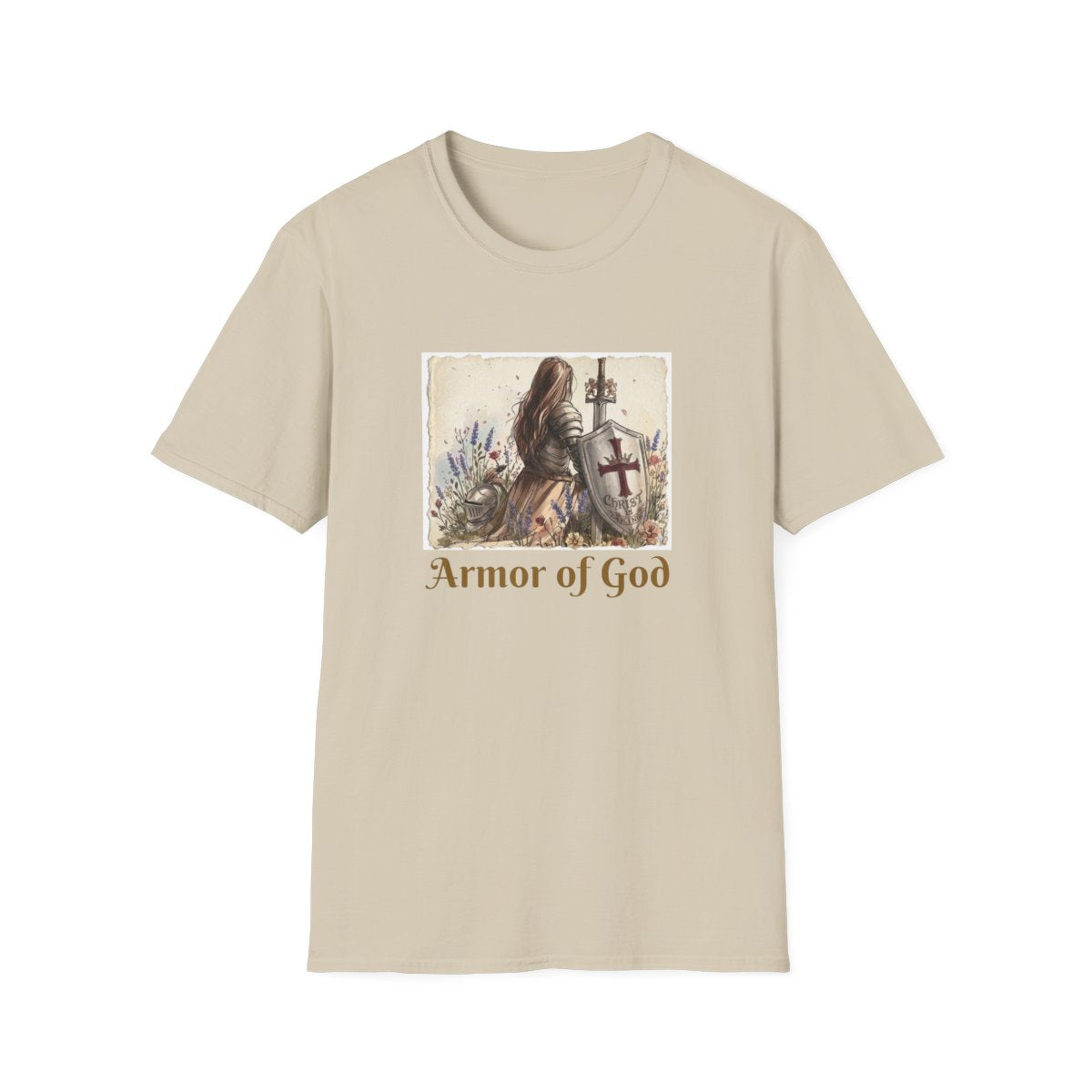 Armor of God T-Shirt-Christian Faith Warrior Tee