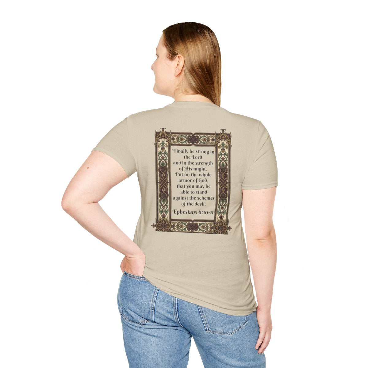 Armor of God T-Shirt-Christian Faith Warrior Tee