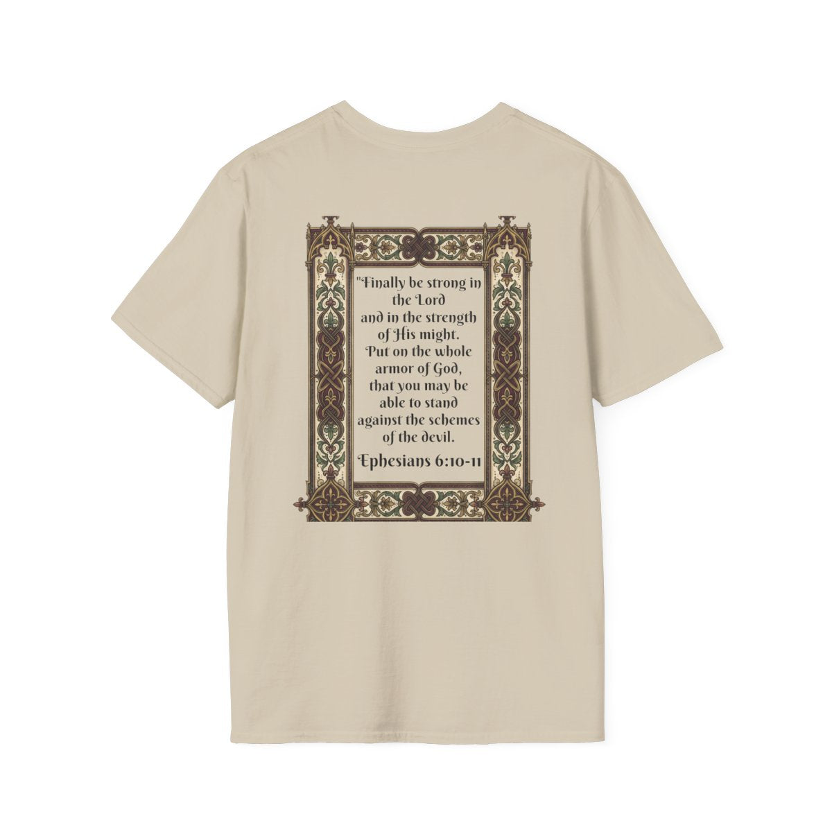 Armor of God T-Shirt-Christian Faith Warrior Tee