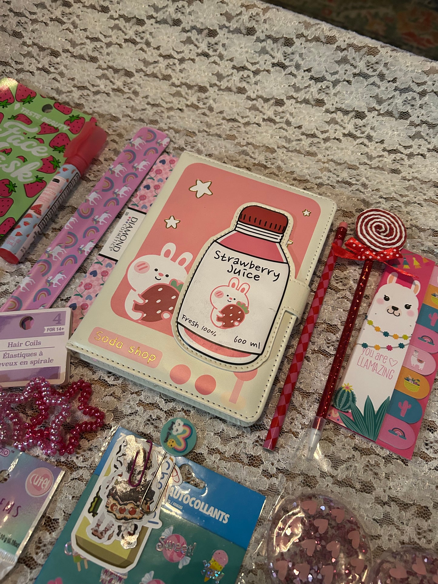 Strawberry Juice Kawaii Gift Package