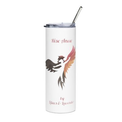 Rise Anew Phoenix Tumbler-20 Oz Stainless Steel Inspirational Travel Cup