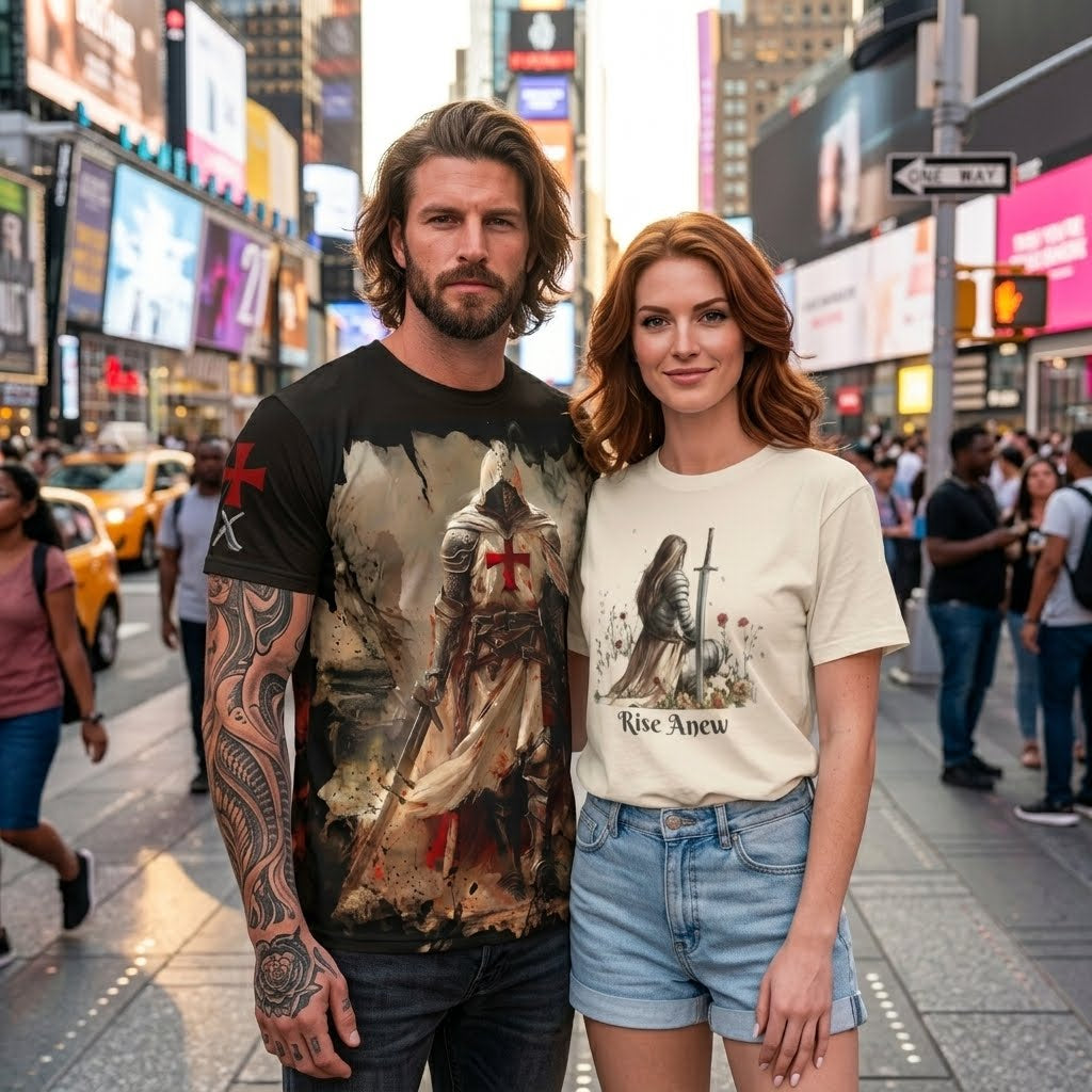 Armor of God T‑Shirt — Christian Faith Warrior Tee