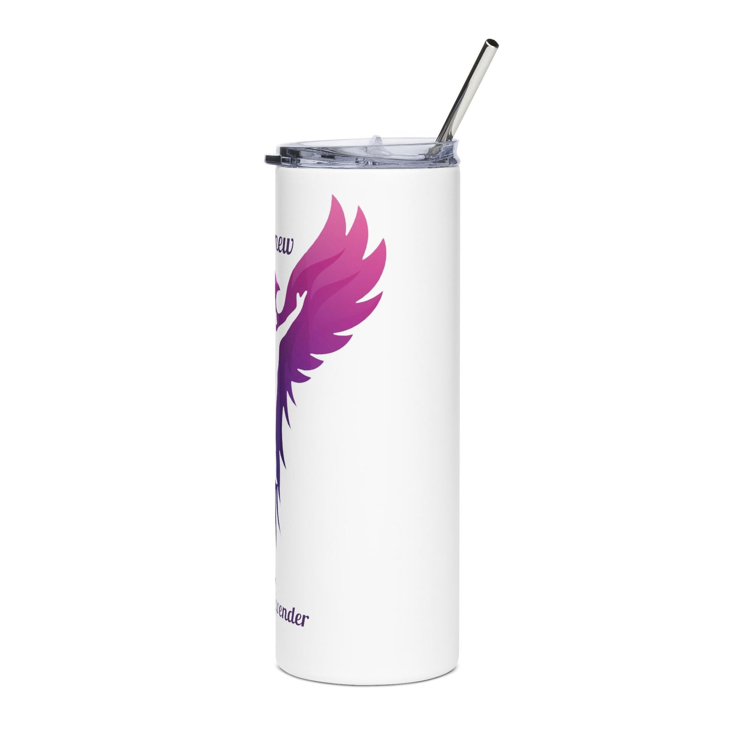 Tise Anew Phoenix Tumbler-20 Oz Stainless Steel Inspirational Travel Cup