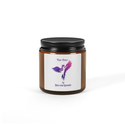 Scented Soy Candle-"Rise Anew" Amber Jar (Multiple Sizes)