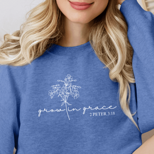 Grow in Grace Crew Sweatshirt